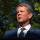 Georgia Gov. Brian Kemp speaks on July 29, 2022, in McDonough, Ga. Prosecutors investigating whether Donald Trump committed crimes as he sought to overturn his 2020 election defeat in Georgia are running into increasing resistance as they seek to call witnesses to testify before a special grand jury. The latest illustration of that came when lawyers for Republican Gov. Brian Kemp filed a motion to quash a subpoena for his testimony.